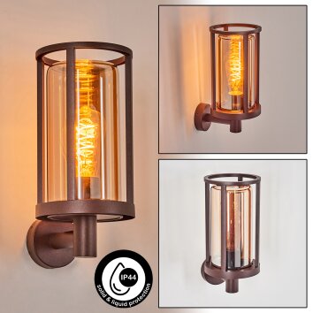 Martinha Wandlamp voor buiten Roest, 1-licht