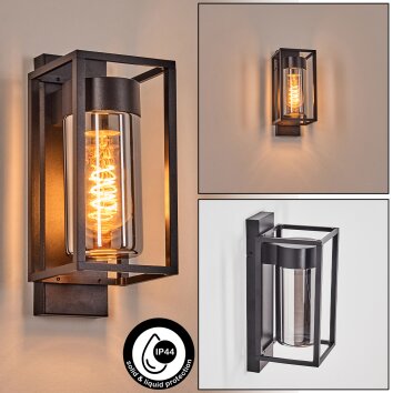 Boucinho Wandlamp voor buiten Zwart, 1-licht