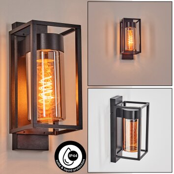 Boucinho Wandlamp voor buiten Zwart, 1-licht