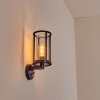 Martinha Wandlamp voor buiten Zwart, 1-licht, Bewegingsmelder