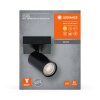 Ledvance Spot Plafondlamp LED Zwart, 1-licht