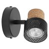 Ledvance Spot Plafondlamp LED Zwart, 1-licht