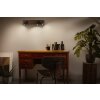 Ledvance Spot Plafondlamp LED houtlook, Zwart, 3-lichts