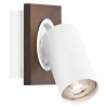 Ledvance Spot Plafondlamp LED houtlook, Wit, 1-licht