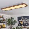 Salmi LED houtlook, Zwart, 1-licht, Afstandsbediening