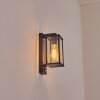 Tourega Wandlamp voor buiten Zwart, 1-licht, Bewegingsmelder