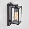 Tourega Wandlamp voor buiten Zwart, 1-licht, Bewegingsmelder