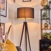 Flemming Staande lamp Zwart, 1-licht