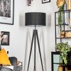 Flemming Staande lamp Zwart, 1-licht