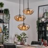 Mertola Hanglamp, Kogellampje Zwart, 3-lichts