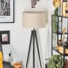 Flemming Staande lamp Zwart, 1-licht