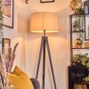 Flemming Staande lamp Zwart, 1-licht