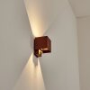 Almodofa Wandlamp voor buiten, Licht omhoog & omlaag Roest, 1-licht, Bewegingsmelder