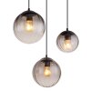 Globo DALLERTA Hanglamp Zwart, 6-lichts