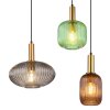 Globo NORMY Hanglamp Messing, 6-lichts