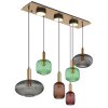 Globo NORMY Hanglamp Messing, 6-lichts