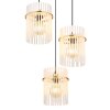 Globo Gorley Hanglamp Goud, 3-lichts