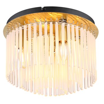 Globo Gorley Plafondlamp Goud, 5-lichts