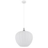 Globo Maxy Hanglamp Chroom, Wit, 1-licht