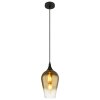 Globo Lavus Hanglamp Zwart, 1-licht