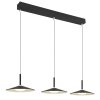 Globo Lampone Hanglamp LED Zwart, 1-licht