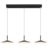 Globo Lampone Hanglamp LED Zwart, 1-licht