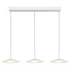 Globo Lampone Hanglamp LED Wit, 1-licht