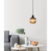 Globo Zumba Hanglamp Zwart, 1-licht