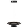 Globo Carter Hanglamp LED Zwart, 1-licht