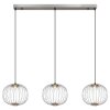 Globo Galway Hanglamp LED Nikkel mat, 1-licht