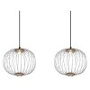 Globo Galway Hanglamp LED Nikkel mat, 1-licht