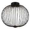 Globo Galway Plafondlamp LED Zwart, 1-licht