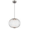 Globo Galway Hanglamp LED Nikkel mat, 1-licht