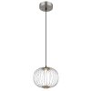 Globo Galway Hanglamp LED Nikkel mat, 1-licht