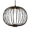 Globo Galway Hanglamp LED Zwart, 1-licht