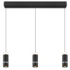 Globo Alvarado Hanglamp LED Zwart, 1-licht