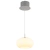 Globo Quintara Hanglamp LED Nikkel mat, 1-licht