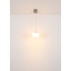 Globo Quintara Hanglamp LED Nikkel mat, 1-licht