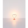 Globo Amore Tafellamp LED Chroom, 1-licht