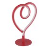 Globo Amore Tafellamp LED Red, 1-licht