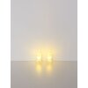 Globo Candle Tafellamp LED Transparant, Helder, 1-licht