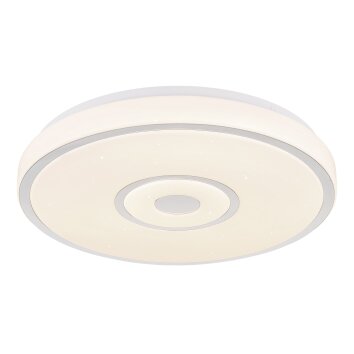 Globo Astania Plafondlamp LED Wit, 1-licht