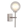 Globo Ander Wandlamp Nikkel mat, 1-licht