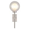 Globo Ander Wandlamp Nikkel mat, 1-licht