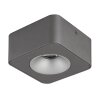 Globo Hangarau Plafondlamp LED Grijs, 1-licht