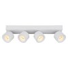 Globo Rae Plafondlamp LED Wit, 4-lichts