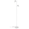 Globo Brisbon Staande lamp Wit, 2-lichts