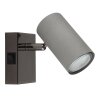 Globo Robby Plafondlamp, Plafondspot, Wandlamp, Muurspot Chroom, Zwart, 1-licht