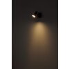 Globo Mason Plafondlamp, Plafondspot, Wandlamp, Muurspot Chroom, Zwart, 1-licht