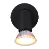 Globo Matrix Plafondlamp, Plafondspot, Wandlamp, Muurspot Zwart, 1-licht